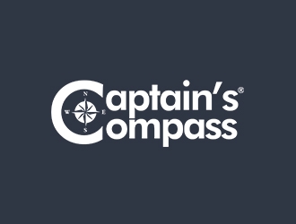Captains Compass logo design by marshall