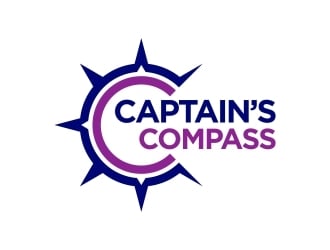 Captains Compass logo design by Royan