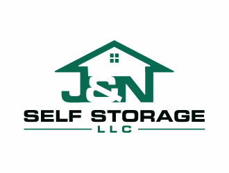 J&N SELF STORAGE, LLC logo design by Mahrein