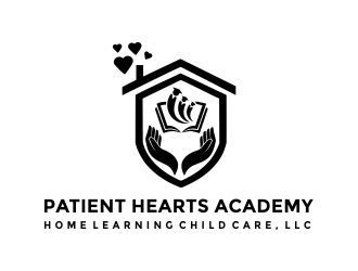 Patient Hearts Academy- Home Learning Child Care, LLC logo design by aldesign