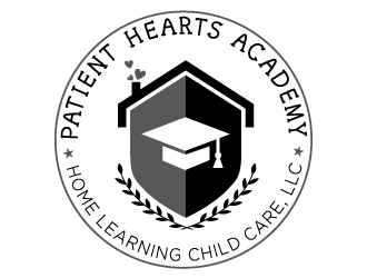 Patient Hearts Academy- Home Learning Child Care, LLC logo design by MonkDesign