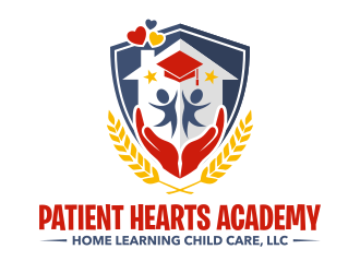 Patient Hearts Academy- Home Learning Child Care, LLC logo design by Dakon