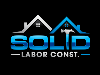 Solid Labor Const.  logo design by agus