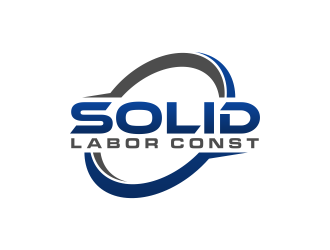 Solid Labor Const.  logo design by Purwoko21