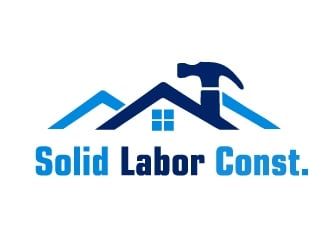 Solid Labor Const.  logo design by AamirKhan