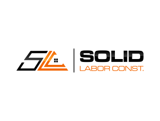 Solid Labor Const.  logo design by Gopil