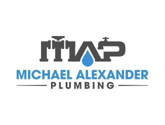 MAP Michael Alexander Plumbing logo design by ingepro