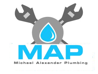 MAP Michael Alexander Plumbing logo design by AamirKhan