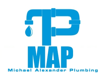 MAP Michael Alexander Plumbing logo design by AamirKhan