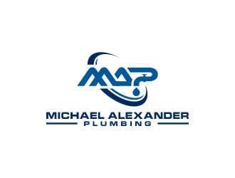 MAP Michael Alexander Plumbing logo design by CreativeKiller