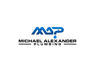 MAP Michael Alexander Plumbing logo design by CreativeKiller