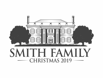 Smith Family Christmas 2019 logo design by Mardhi