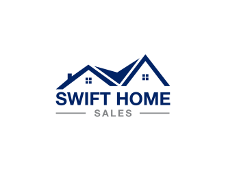 Swift Home Sales logo design by haidar