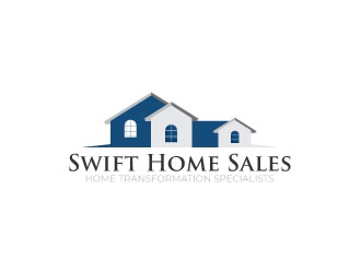 Swift Home Sales logo design by zinnia
