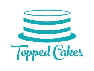 Topped Cakes logo design by N3V4