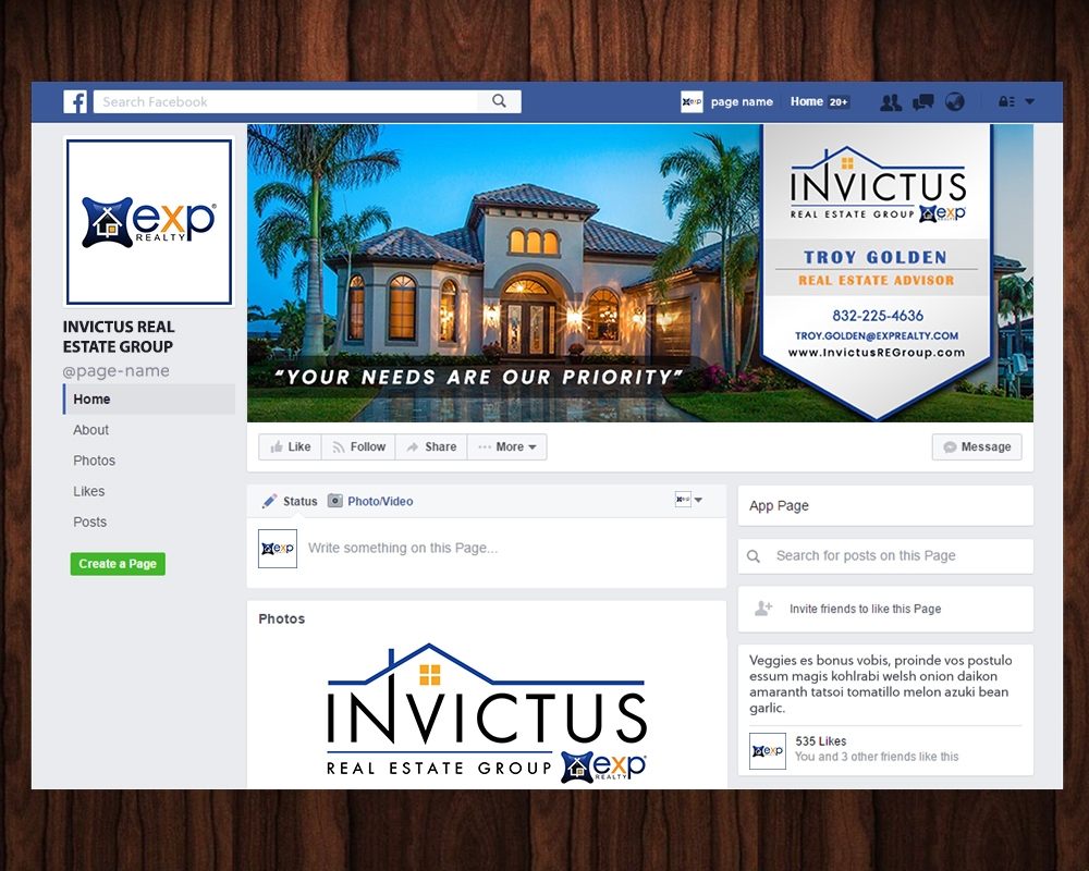 Invictus Real Estate Group logo design by MastersDesigns