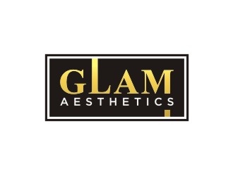 Glam Aesthetics logo design by sabyan