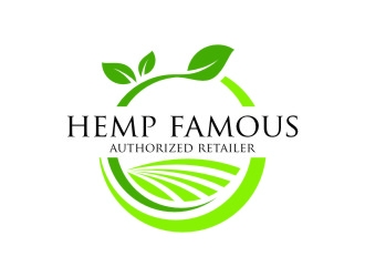 Hemp Famous logo design by jetzu