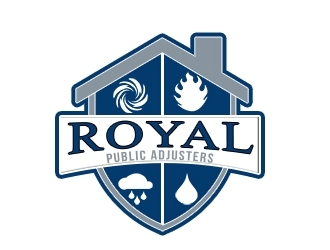 Royal Public Adjusters logo design by bougalla005