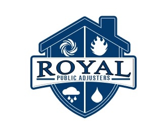 Royal Public Adjusters logo design by bougalla005