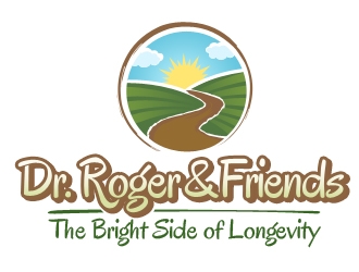 Dr. Roger & Friends: The Bright Side of Longevity  logo design by Vickyjames