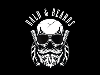 Bald & Beards logo design by emberdezign