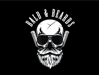 Bald & Beards logo design by emberdezign