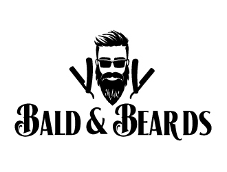 Bald & Beards logo design by AamirKhan