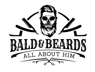 Bald & Beards logo design by jaize