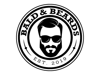 Bald & Beards logo design by jaize