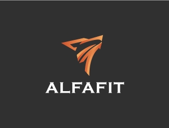 Alfafit logo design by nehel