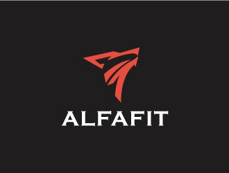 Alfafit logo design by nehel