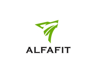 Alfafit logo design by nehel