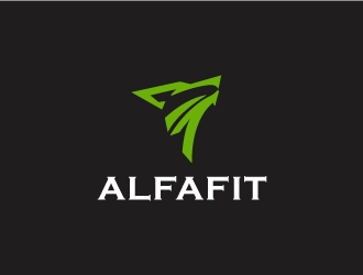 Alfafit logo design by nehel