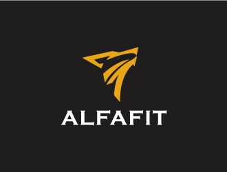 Alfafit logo design by nehel