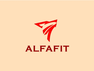 Alfafit logo design by nehel