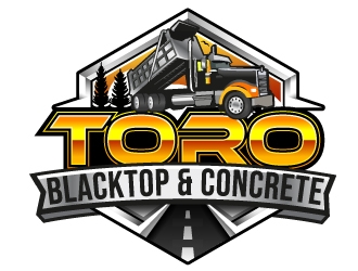 Toro Blacktop & Concrete logo design by Suvendu