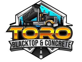 Toro Blacktop & Concrete logo design by Suvendu
