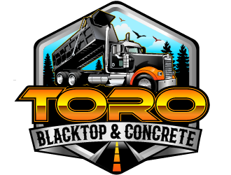 Toro Blacktop & Concrete logo design by THOR_