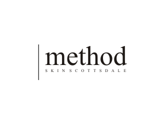 method skin scottsdale logo design by Barkah