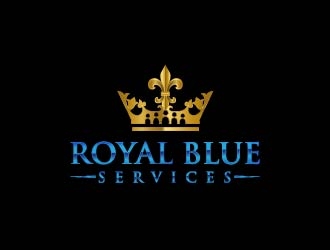Royal Blue Services logo design by usef44