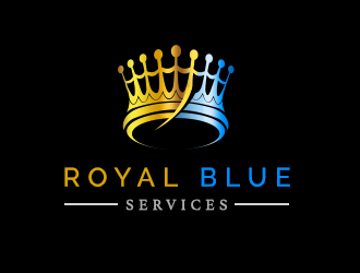 Royal Blue Services logo design by ProfessionalRoy