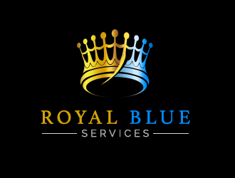 Royal Blue Services logo design by ProfessionalRoy