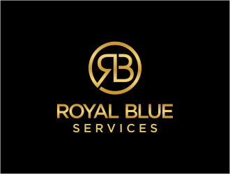 Royal Blue Services logo design by FloVal