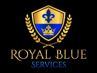 Royal Blue Services logo design by SDLOGO