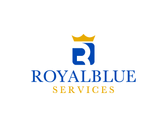 Royal Blue Services logo design by anchorbuzz