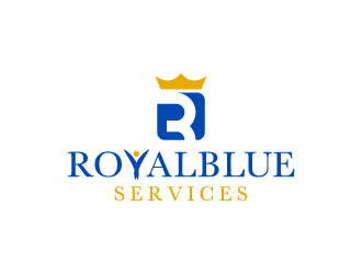 Royal Blue Services logo design by anchorbuzz