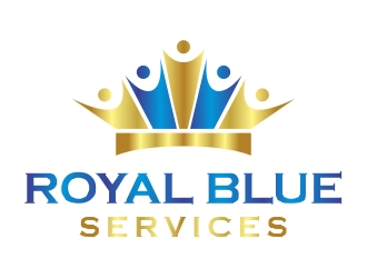 Royal Blue Services logo design by cikiyunn