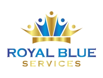 Royal Blue Services logo design by cikiyunn