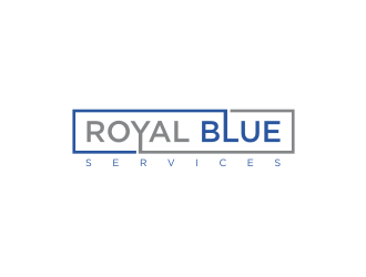 Royal Blue Services logo design by Barkah